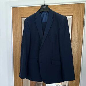 Blue Marks & Spencers Suit